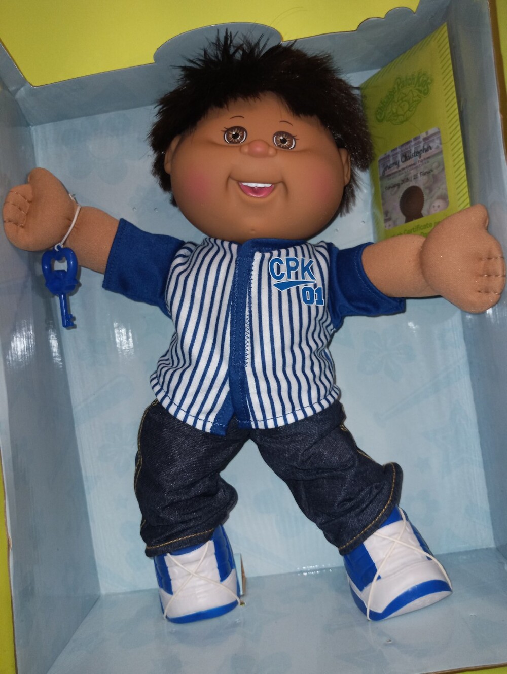 Cabbage Patch Kids Boy Doll Adoptimals Cpk RARE